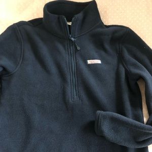 Vineyard Vines quarter zip fleece, navy blue